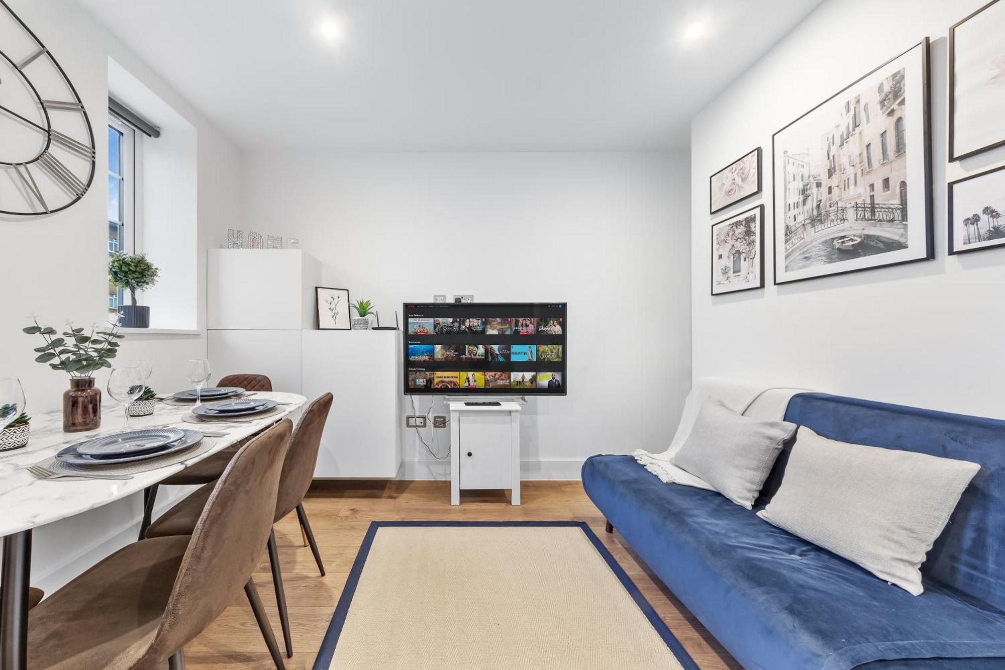 Central London Two Bedroom Serviced Apartment - Nine Elms Luxury Stay - Vauxhall & Westminster Bagian luar foto