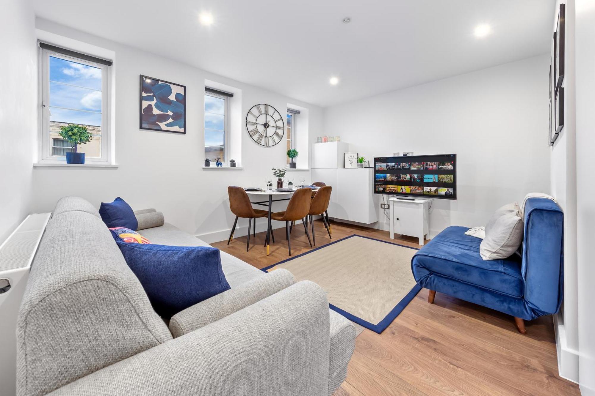Central London Two Bedroom Serviced Apartment - Nine Elms Luxury Stay - Vauxhall & Westminster Bagian luar foto