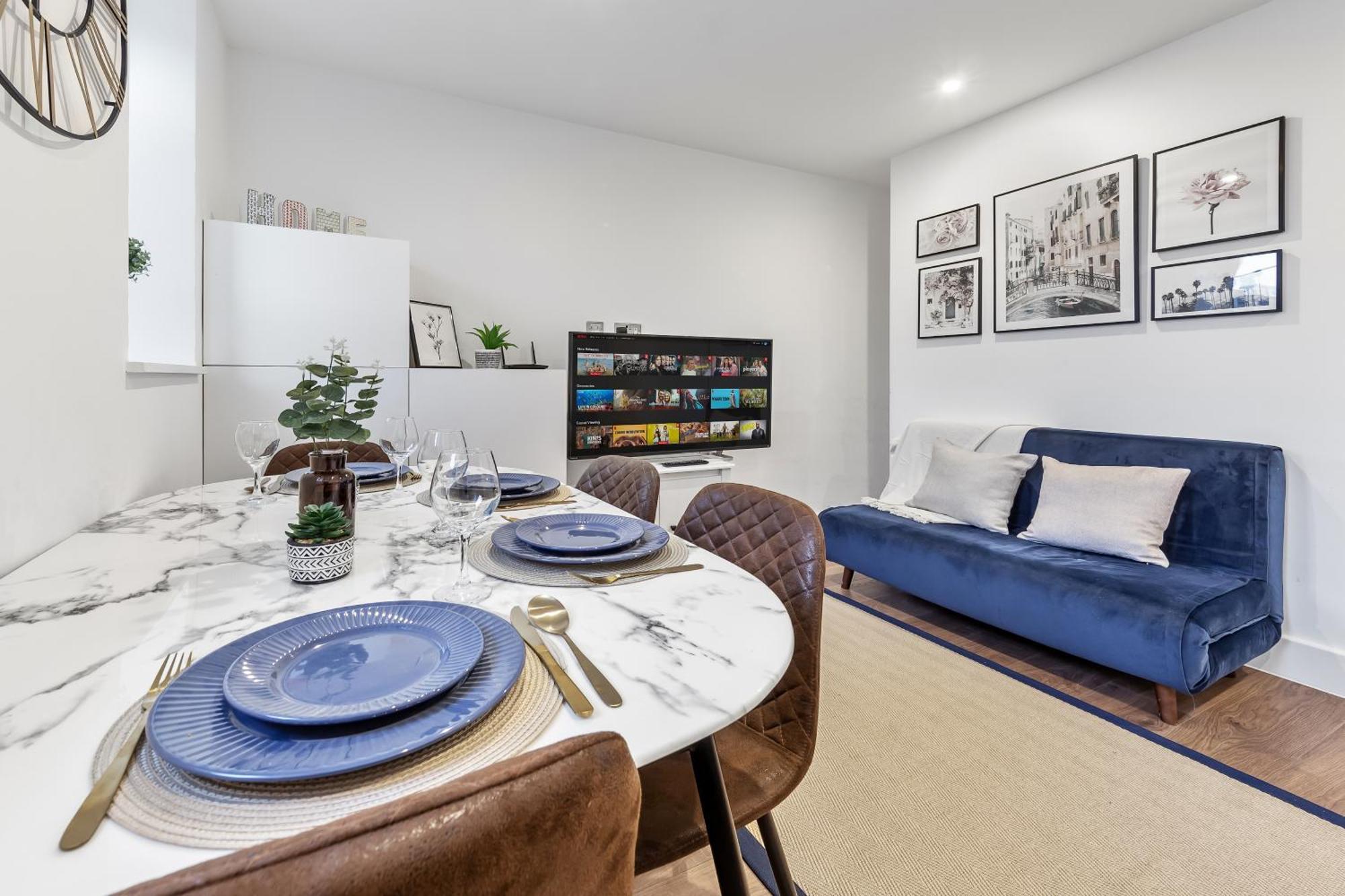 Central London Two Bedroom Serviced Apartment - Nine Elms Luxury Stay - Vauxhall & Westminster Bagian luar foto